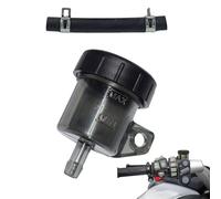 Tasse de liquide de frein - Boîtier de réservoir compact en ABS, structure hermétique sécurisée, récipient de stockage d'huile léger, raccord de tube de précision | pour modification de moto entretien