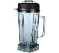 GFSEWURA Tasse De Mélangeur, avec Couvercle De Lame en Bas, Compatible pour TWK TM-800 767 JTC-767 800 Omniblend, Remplacement du Réservoir du Récipient du Presse-Agrumes du Mélangeur