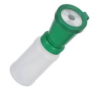 Tasse de Nettoyage Avant Traite 300ml avec Brosse, Plastique Vert | Trayons de Bovins Après Traite, Silicone Résistant, Usage une Main, Anti-reflux