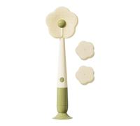 Tasse De Nettoyage, Pinceaux De Bouteilles D'eau Pour Le Nettoyage | Rondelle D'outils D'aspiration D'éponge En Forme De Fleurs Pour Le Bain De Vin De Café Crêpe De Cuisine