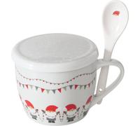 Tasse de Noël Jumbo avec couvercle et cuillère MONTI, 600 ml