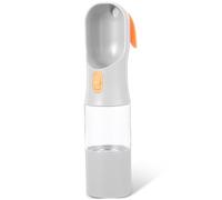 Tasse De Nourriture pour Animaux De Compagnie Boire Bouteille d'eau Automatique Plantes Liquides Figurines d'animaux Ornements l'eau Peut Calibreur Distributeur Buveur Pot Grey PP BESPORTBLE