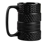 Tasse De Nouveauté Tasses De Pneu Tasse De Pneu 3D En Céramique De Capacité Tasse De Voiture Avec Poignée Tasses à Café Fraîches Portables Tasses Pour Hommes Pour Le Bureau Et La Maison