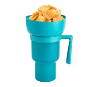 Tasse De Pop-corn Coupe Collation 2 En 1 Créative | THEAU-RÉSISTANT Pour Les Pop-cornes Et Boissons Snackbechers Du Stade Spill-sans Pratique Idéal Événements Loisirs Théâ