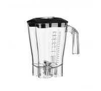 Tasse de pot de mélangeur, compatible for Hamilton Beach, pièces de rechange for lames de couvercle HBH550 HBH650 HBH850 Accessoires de mélangeur d'extracteur de jus Anti-fuite Passe au lave-vaisselle