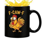 Tasse de poule - 330 ml - En céramique - Pour Halloween, étude, salon, enseignants, étudiants, bureau, restaurant, hôtel, collectionneurs, anniversaire, fête, Noël