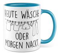 Tasse de procrastination avec inscription en allemand - Cadeau aujourd'hui ou demain nu - Tasse à café 330 ml en céramique - Travail, collègue, petite amie, sarcasme, humour drôle anniversaire tasse à
