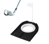 Tasse de putting de golf | Portable pliable et précis - Équipement d'entraînement de putter | Pour jardin, cour, bureau, maison, verts, intérieur et extérieur