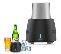 Tasse de refroidissement portable, refroidisseur de tasse instantané, refroidisseur électrique intelligent à congélation rapide, refroidisseur de boissons portable pour bière, boissons, canettes