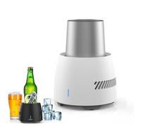 Tasse de refroidissement portable, refroidisseur instantané électrique intelligent pour boissons à congélation rapide pour bière, soda, canette, crème glacée