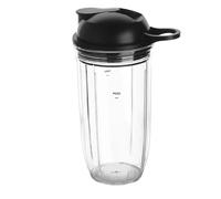 Tasse de remplacement de 24OZ avec couvercle à emporter, Compatible for NutriBullet, Blender Combo Pro 1000 et Select 2.0