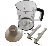 Tasse De Remplacement De Récipient De Mélangeur De 1250ML, Compatible Avec Braun, Pièces De Mélangeur MQ735 MQ745 MQ775 MQ787 MQ500 MQ505 MQ525 MQ545
