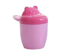 Tasse de rinçage pour bain de bébé - Tasse de douche pour tout-petit, bec verseur d'eau à bord doux, cuillère de rinçage des cheveux | Outil de rinçage doux pour nouveau-né l'heure du bain confortable