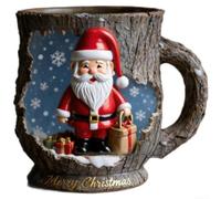 Tasse De Sapin De Noël Avec Fenêtre Découpée 4.3in Design Unique | pour premium Ceramic, Microwave Safe, Vibrant Festive Design, pour ideal For Hot Cocoa, Coffee, Tea, Perfect Holiday