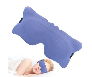 Tasse De Sommeil 3D Silhouette, Tasse De Lunettes De Sommeil 3D - Bouclier Léger Avec Lumières, Bande De Transpiration Doux, Confortable Lyshing Endormi Pour La Navigation Du Vol