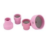 Tasse de Soudage en Céramique, Lentille de Gaz TIG, Buse D'alumine, Tasses en Céramique 12# 14# 16# 24# 2,4 Mm de Diamètre Intérieur du Trou Central pour équipement de Soudage