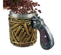 Tasse de style munition - Récipient à boire cool, chope de bière audacieuse | Accessoire de bar moderne inspiré des tactiques modernes, accessoire de bar, design de conversation frappante avec une