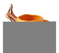 Tasse de thé - tasses à café de 6,69 pouces pour hommes, design d'Halloween avec du matériel ergonomique, tasse de café pour rassemblements d'automne, cuisine, lait, jus, vin, bière, décoration de fer