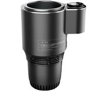 Tasse de voiture refroidisseur intelligent Smart Cup 2-en-1 tasse de voiture chauffante chauffante chauffage rapide & Coupe de refroidissement avec affichage de température à LED Portable Drink plus
