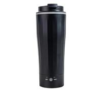 Tasse de voyage avec chauffage automatique - Capacité de 500 ml - En acier inoxydable - Contrôle de la température - Pour les voyages en voiture et l'extérieur - Tasse chauffante électrique portable