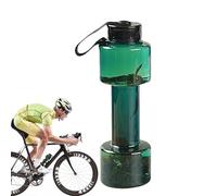 Tasse de voyage avec haltère, pichet à eau avec haltère,Récipient d'eau pour les voyages | Bouteille d'eau portable en forme d'haltère de 700 ml pour le camping, le cyclisme, la salle de sport, le yog