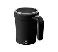 Tasse de voyage, bouteille isotherme à mélange électrique, 380 ml, gobelet isotherme en acier inoxydable avec batterie rechargeable, fonction bouteille de cuisine, boissons chaudes et froides