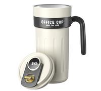 Tasse de voyage classique isotherme en acier inoxydable 316, 650 ml, parfaite pour la maison et les déplacements, 12 x 9 x 20,5 cm, tasse à café durable