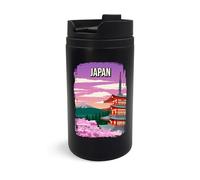 Tasse de voyage de destination de voyage du Japon, gobelet de voyage, tasse à café isotherme, tasse portable