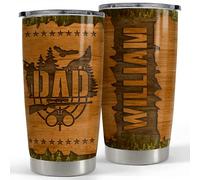 Tasse De Voyage Isolée Gobelet De Café Réutilisable Tasse À Boire Isotherme Pour Noël Collègue Papa 590 Ml Gobelet Isotherme De Chasse Personnalisé Pour Papa Avec Dessin Sur Bois