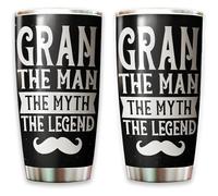 Tasse De Voyage Isolée Réutilisable Mug Isotherme Tasse À Boire Isotherme Pour Ami Maman Papa 590 Ml Grand-Mère, L'Homme, Le Mythe, La Légende - Meilleure Tasse À Café De Voyage