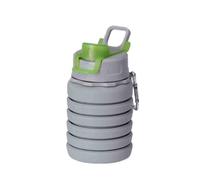 Tasse De Voyage Pliable - Tasse De Consommation Portable Pour Plage, Éco Amical Avec Conception D'économie D'espace, Bouteille D'eau Pliable De Qualité Alimentaire Pour La Randonnée À Pied Du Camping,