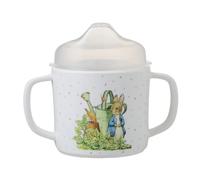 Tasse deux anses avec bec amovible pierre lapin blanc TU