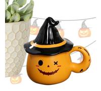Tasse d'Halloween | Gobelet fantôme, réutilisable pour boissons chaudes comme le thé et le café pour les vacances cuisine, maison, dortoir, université, utilisation quotidienne, soirée de jeu