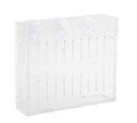 Tasse d'herbe à Eau pour Plantes D'Aquarium, Tasse de Plantation pour Aquarium avec Ventouses pour Aquariums à Crevettes, Matériau Acrylique Non Toxique