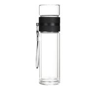 Tasse D'infuseur De Travel - Passe-pasteur Construit Par Bouteille, À L'épreuve Infiltrée Tasse De Feuille De Feuille En Vrac, Poignée De Corde De Bouteille D'eau Portable | Ut