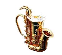 Tasse d'instruments de musique, tasse d'instruments de violon - Instruments de musique saxophone tasse à lait | Nouveaux supports photomogés de Drinkware pour les amateurs de musique pour le sel