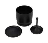 Tasse doseuse à café 58 mm Entonnoir anti-dispersion en alliage d'aluminium | Empêche le marc de café de se disperser pendant le broyage pour un espace de travail plus propre et une infusion constante