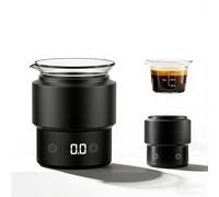 Tasse doseuse à café avec échelle - Outil de pondération expresso de 58 mm, écran tactile LED, mesure 0,5 à 99,9 g/0,1 g et 100 à 500 g/1 g pour une préparation précise du café
