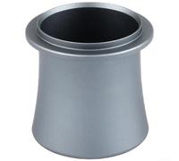 Tasse doseuse à café en alliage d'aluminium conçue pour les machines à expresso prenant en charge les diamètres du porte-filtre de 51 mm, 53 mm, 54 mm, 58 mm, intérieur sablé (arme)