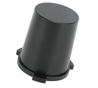 Tasse doseuse en alliage d'aluminium de 51 mm avec poignée de machine à café pour Delonghi série 9 9335 (noir)