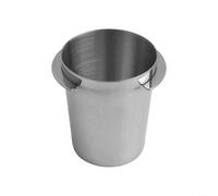 Tasse doseuse professionnelle en acier inoxydable pour expresso 51 mm, 53 mm, 58 mm, pratique et facile à utiliser (argenté 53 mm)