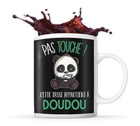 Tasse Doudou Pas touche | Mug Humour idée cadeau anniversaire collègue ami