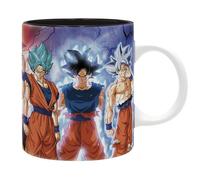 Tasse Dragon Ball Super 320ml Goku Transformations Sublime En Céramique