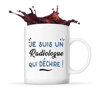 Tasse d'un Radiologue qui déchire - Mug - Idée Tasse Personnalisable Cadeau Anniversaire Fête Original Famille Travail Départ Collègue Retraite Noël.