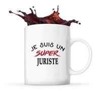 Tasse d'un Super Juriste - Mug - Idée Tasse Personnalisable Cadeau Anniversaire Fête Original Famille Travail Départ Collègue Retraite Noël.