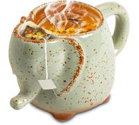 Tasse éléphant 3D 430 ml avec support pour sachet de thé Vendos85