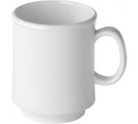 Tasse Empilable Blanche en Mélamine Ø 7,5 cm - Pujadas - - Mélamine0,3