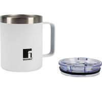 Tasse en acier inoxydable Bergner Coffe & Tea Lovers Blanc 350 ml