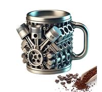 Tasse en acier inoxydable - Tasse thermique de 300 ml, isotherme à double paroi anti-fuite | Conception de moteur large pour boissons froides ou chaudes, gobelet de voyage portable pour randonnée