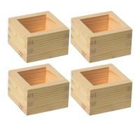 Tasse En Bois De Saké Fournitures De Culture De Saké Tasses À Saké En Bois Hinoki Tasses À Saké Japonaises Traditionnelles Masu Sake Masu Porte-gobelet À Saké Japonais Tasses À Thé À Saké Tasse À Saké